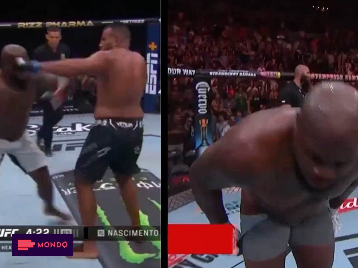 Knocked out the opponent, then showed the audience his naked butt |  Sports
