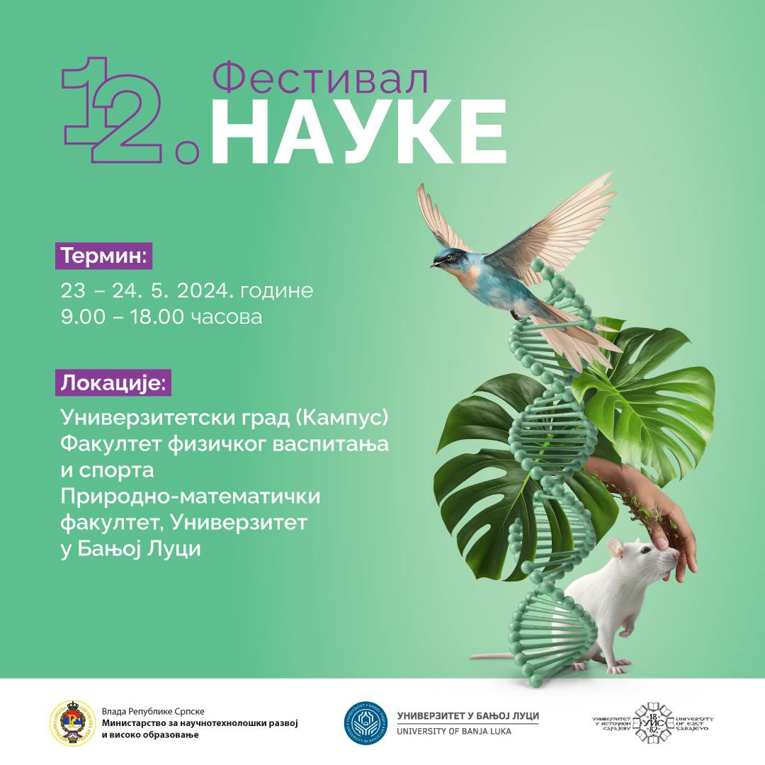  Festival nauke 23. i 24. maja 2024. godine u Banjaluci 