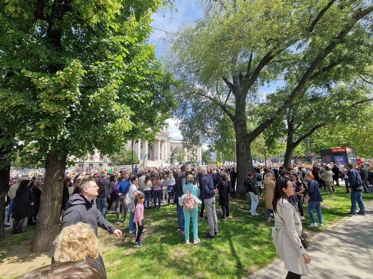  Protest provjetnih radnika u Srbiji 