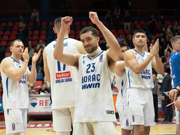  Košarka polufinale plej ofa Borac pobijedio Bosnu  