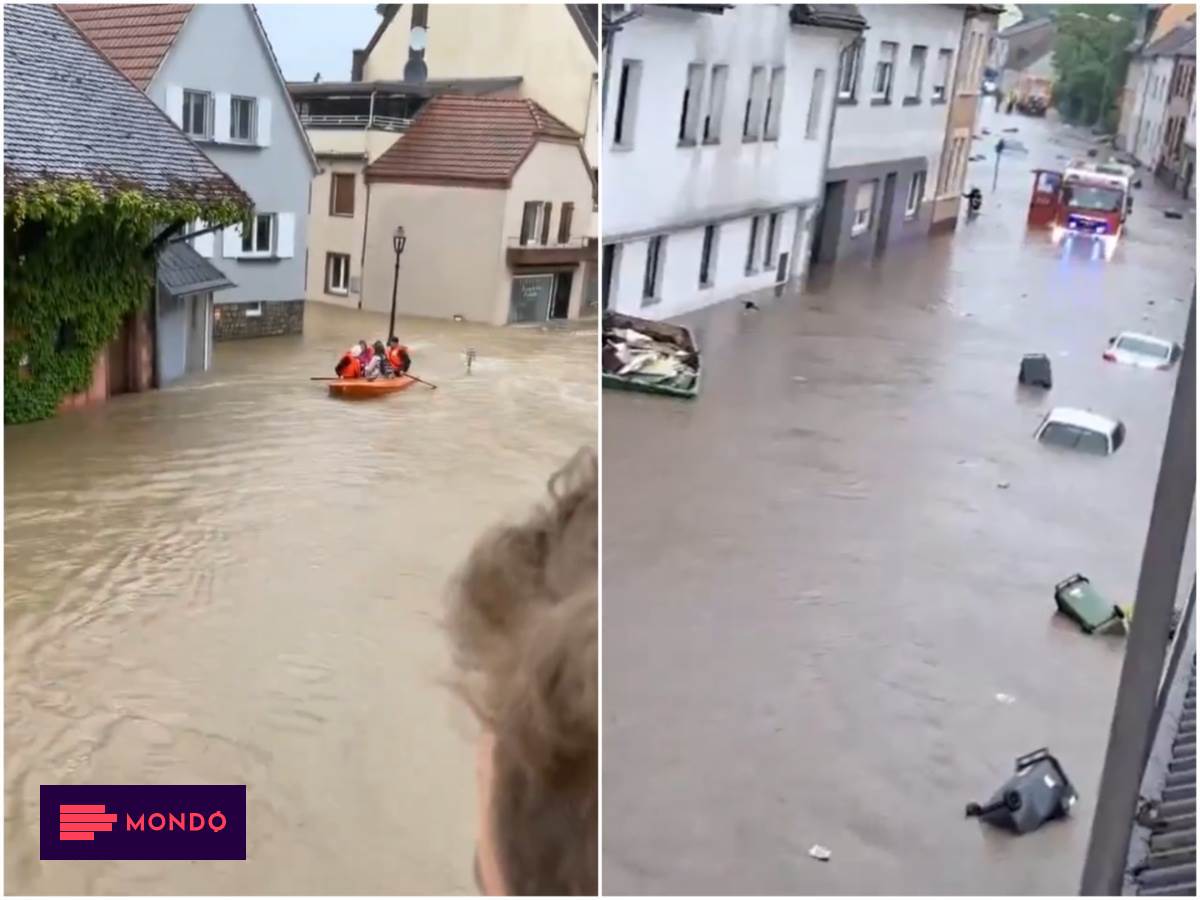 Floods in Germany, France and Belgium |  Information