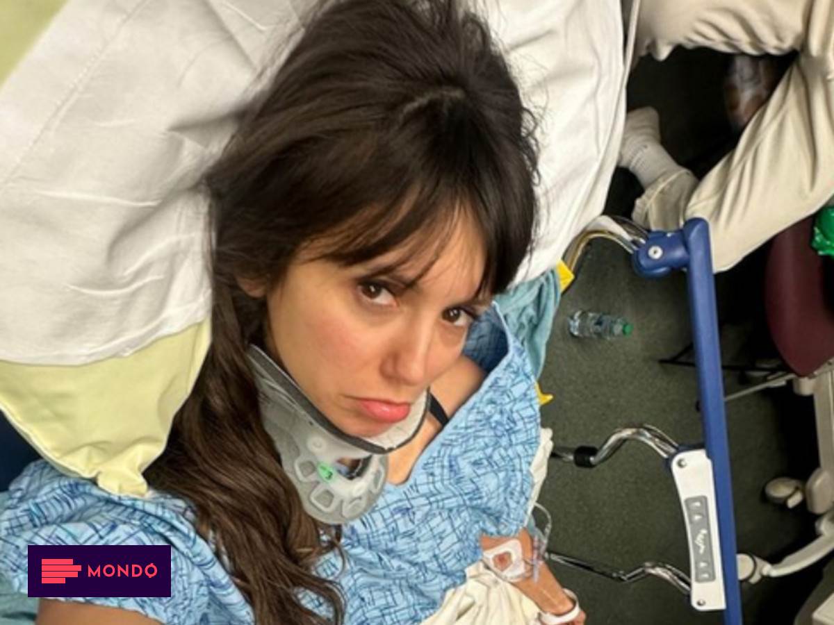 Nina Dobrev fell off her bike |  Which is enjoyable