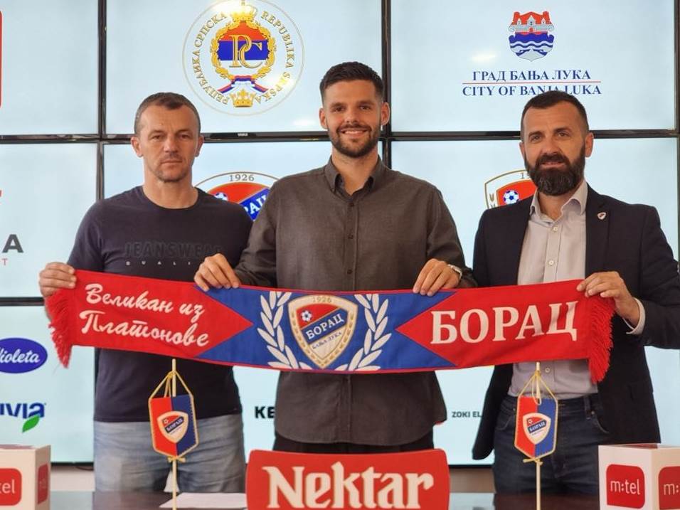  Nikola Pejović ostaje u FK Borac i naredne sezone 
