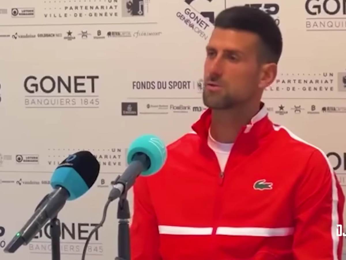  Novak Đoković nakon ispadanja sa turnira u Ženevi 