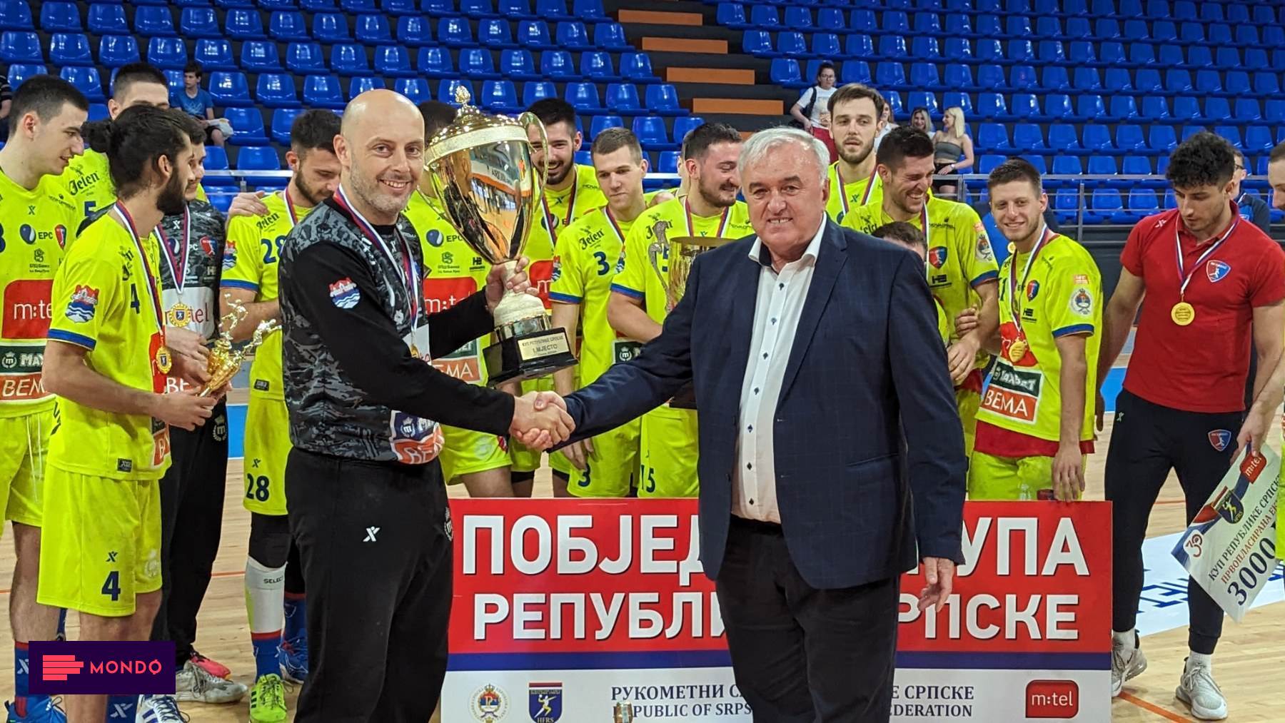 RK Borac gained the Republika Srpska Sports Cup