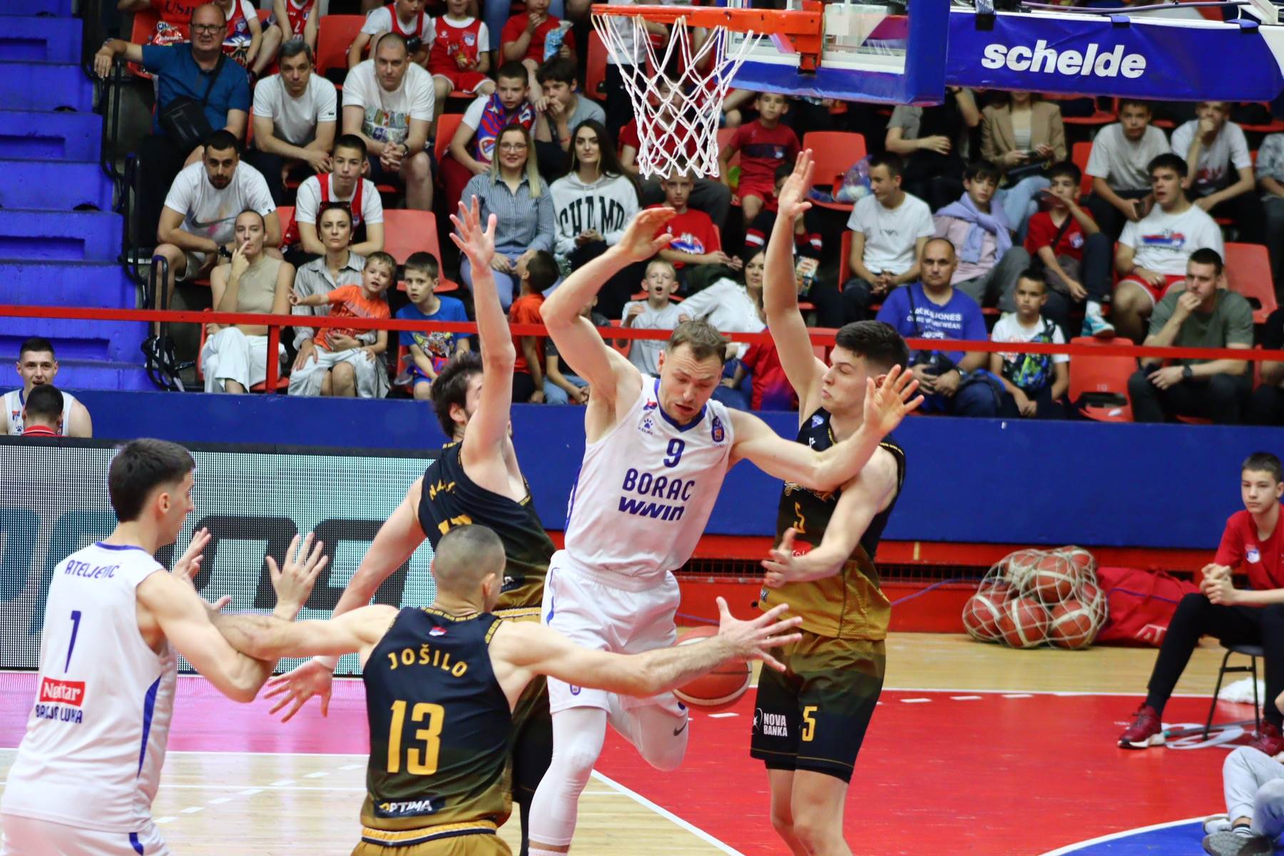  Košarka finale plej ofa Borac Igokea  