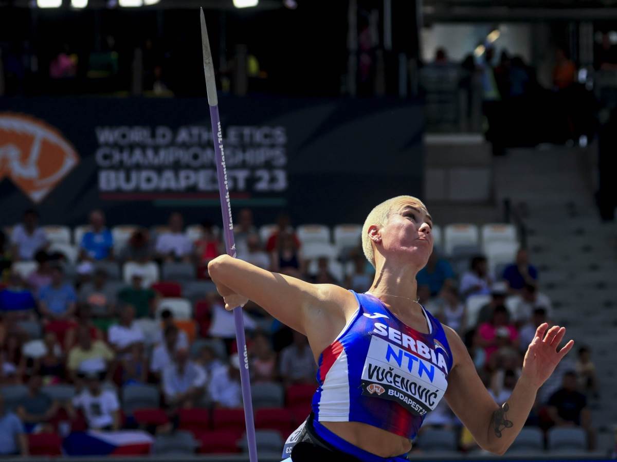  Srbija ima dvije atletičarke u finalu EP bacanje koplja 