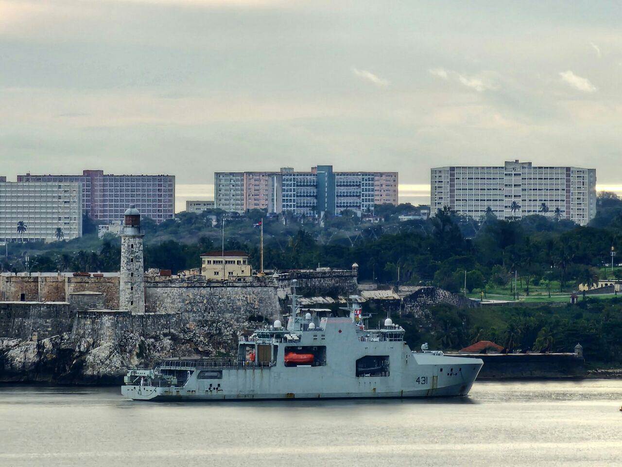  Kanadski patrolni brod stigao u Havanu 