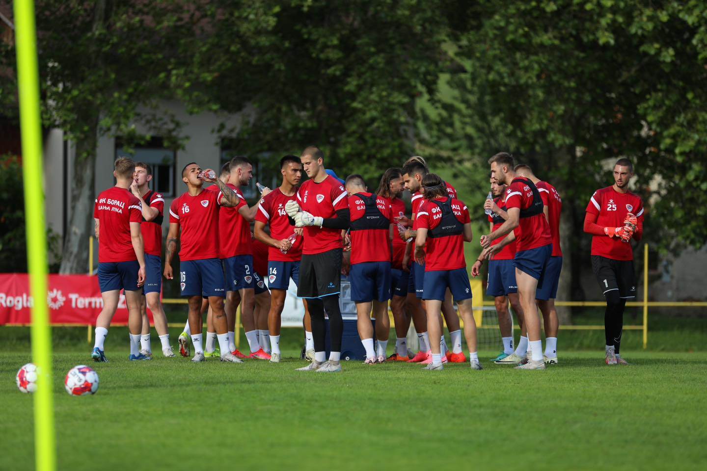  FK Borac odradio trening na pripremama u Sloveniji 
