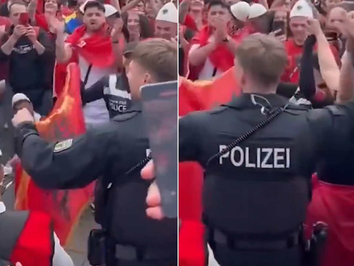  Njemački policajac pokazivao dvoglavog orla 