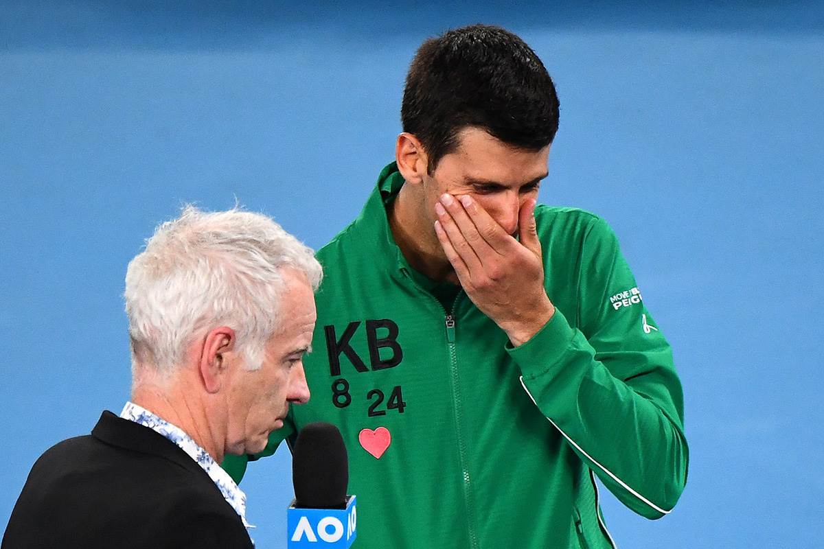  Novak Đoković bio blizak sa kobijem Brajantom 