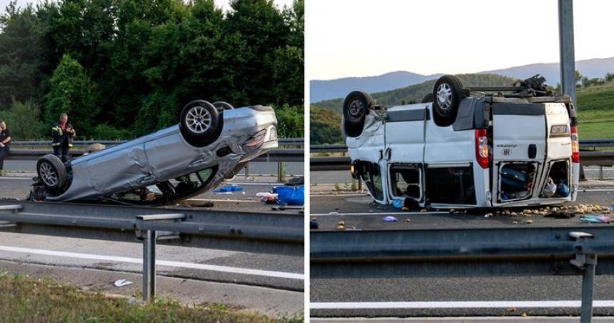  Težak udes na auto-putu u Hrvatskoj 