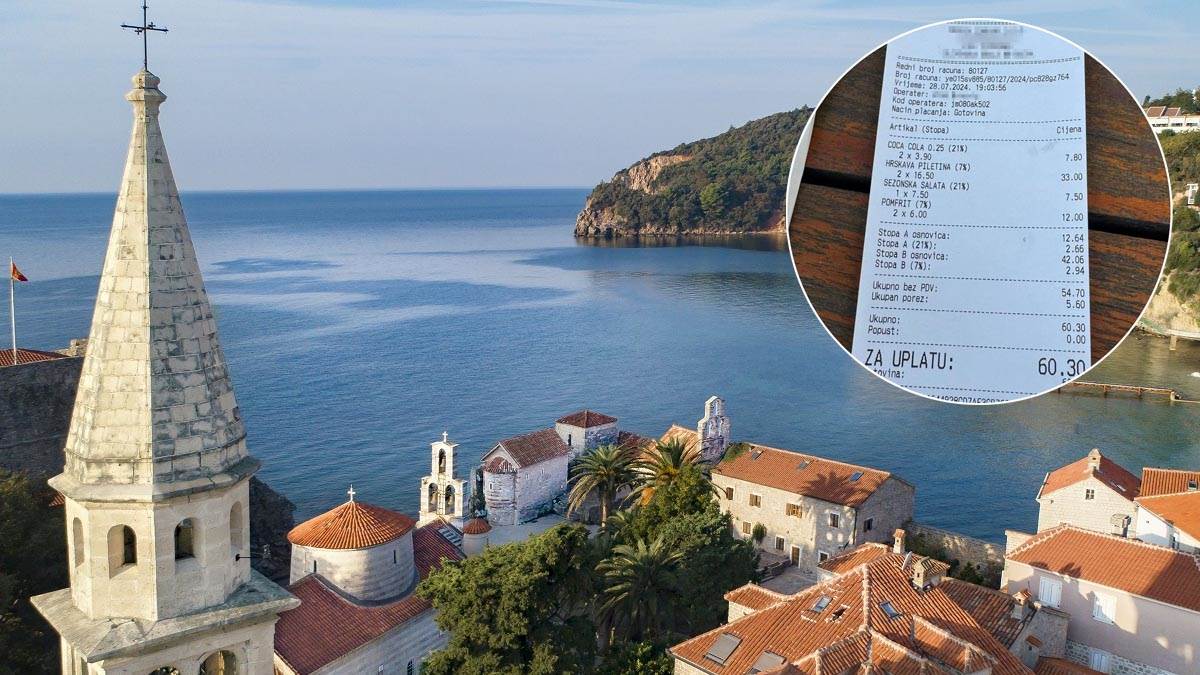  "Ko voli, nek izvoli"! Turista zatečen cijenama u Budvi 