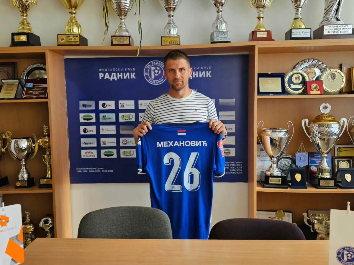  Mirzad Mehanović novi igrač FK Radnik 