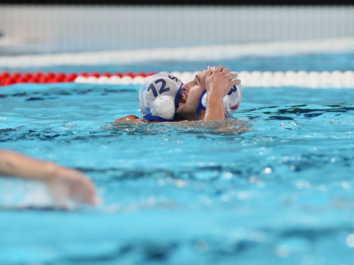  Strahinja Rašović poslije plasmana Srbije u finale Olimpijskih igara  