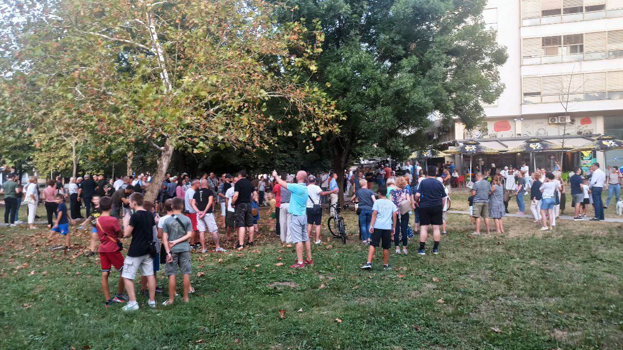  Protest u Banjaluci zbog izgradnje parka 