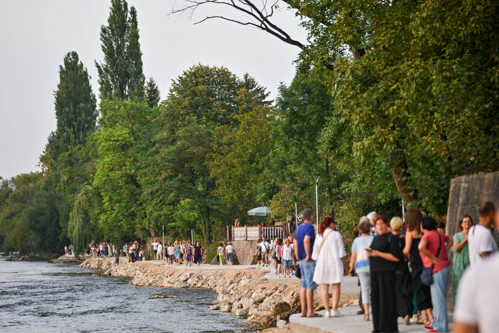  Otvoreno novo šetalište od Alibabe do Zelenog mosta 