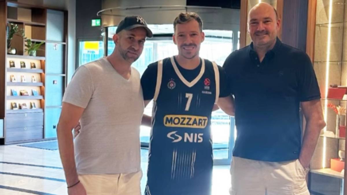  Goran Dragić navija za Partizan, dobio dres 