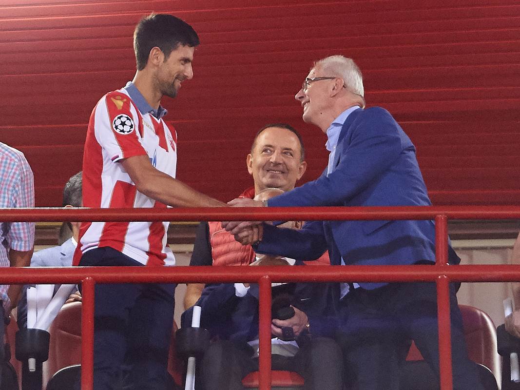  Novak Đoković posjetio FK Crvena zvezda 