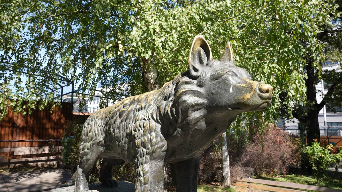  Spomenik keruši Gabi u beogradskom Zoološkom vrtu 