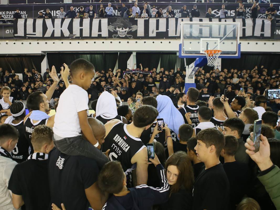  Partizan od 21 igra protiv Pariza u Beogradu 