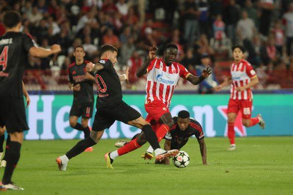  Liga šampiona uživo Crvena zvezda Benfika prenos livestream 