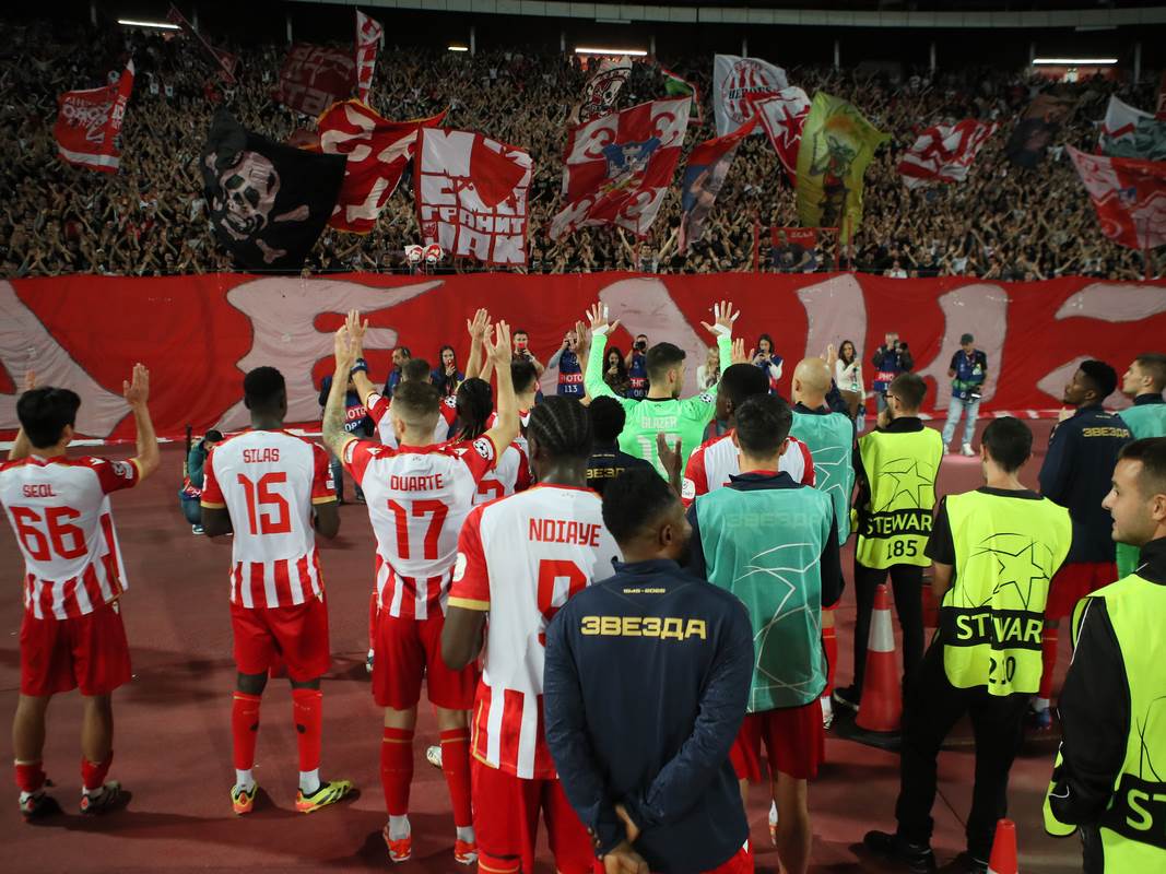  Crvena zvezda cijene ukaznica za Ligu šampiona 