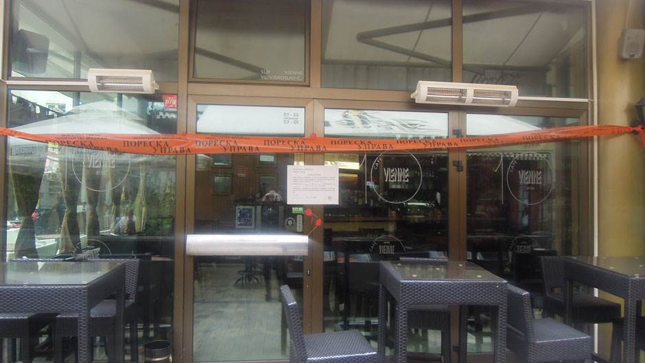  Banjaluka: Zatvoren kafić "Vienne"  