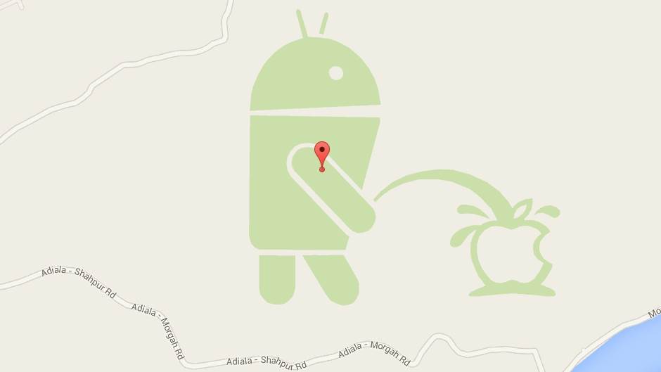  Android se olakšao na Apple logo 