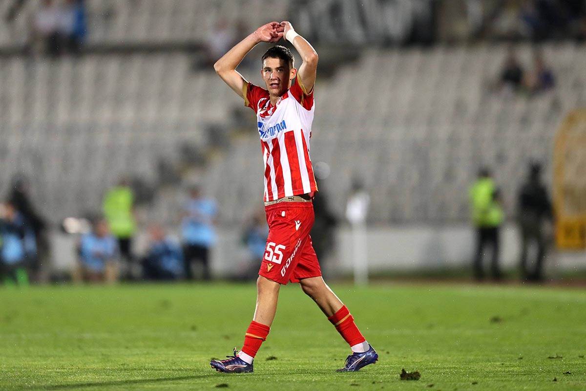  Andrija Maksimović će igrati za Crvenu zvezdu protiv Intera  