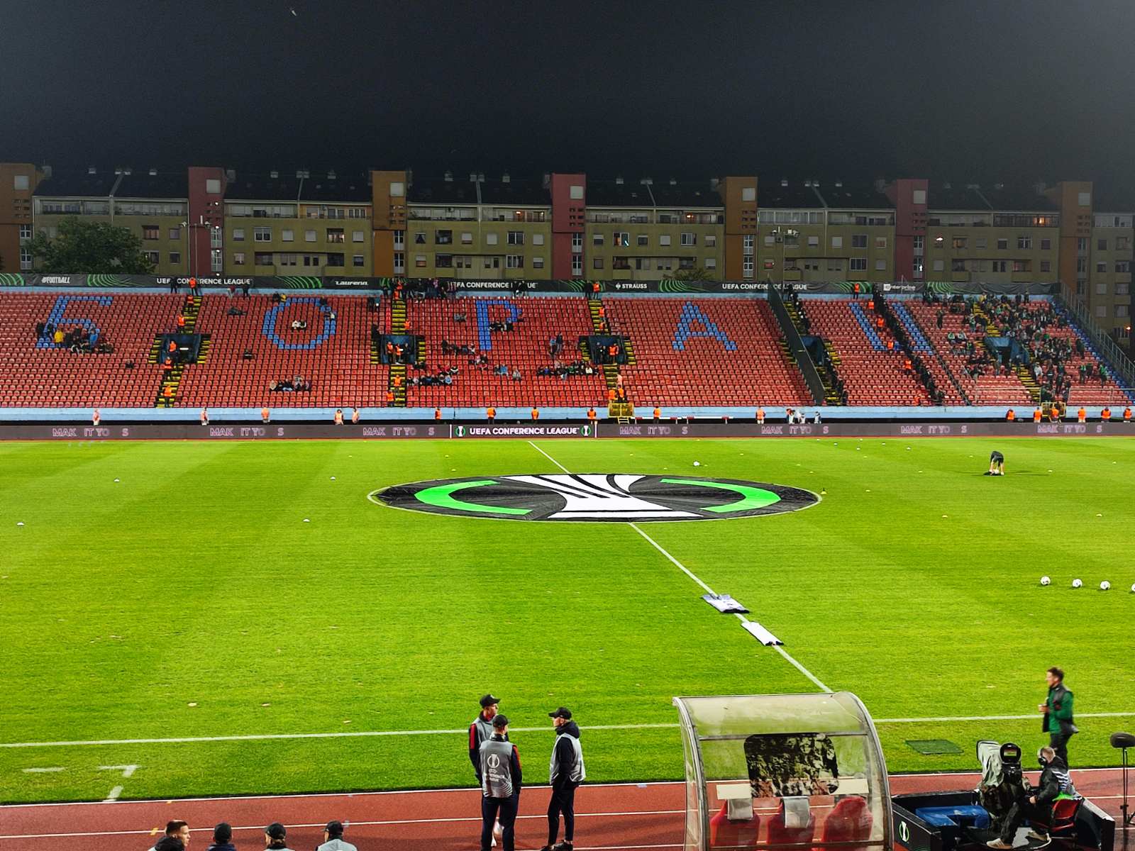  FK Borac, Konferencijska liga, Gradski stadion 