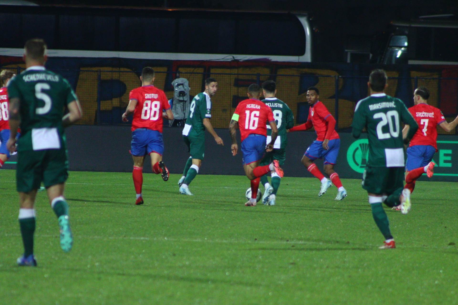  Panatinaikos U odnosu na duel prije dvije godine protiv fk borac ima samo 2 igrača 