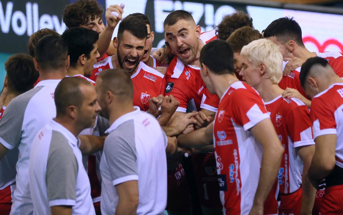  Odbojkaši Crvene zvezde ispali iz Lige šampiona  