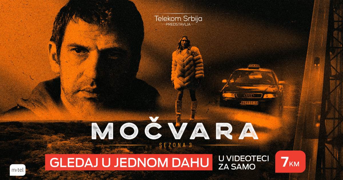  Bindžujte epizode treće sezone serije "Močvara": Od danas dostupno u m:tel IPTV videoteci 