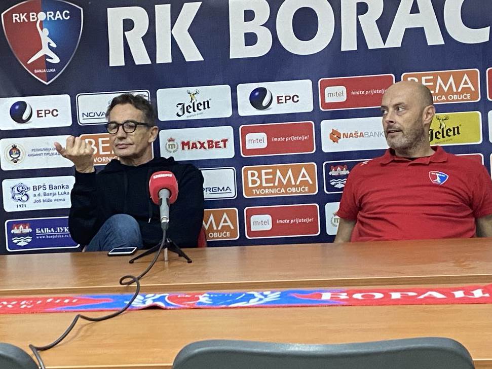  Rk Borac Jeruzalem Ormož EHF Evropski kup najava Irfan Smajlagić Nebojša Grahovac 