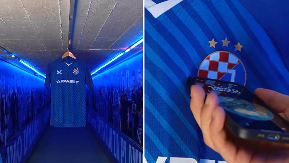  Dinamo Zagreb prodaje fidžital dresove 