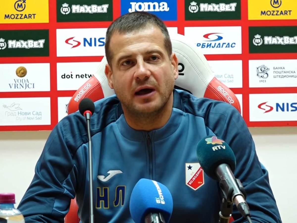  Nenad Lalatović igrači Vojvodine misle da su zvjezdice  