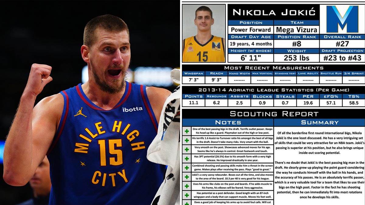  Predviđanja o Nikoli Jokiću prije NBA drafta 2014 