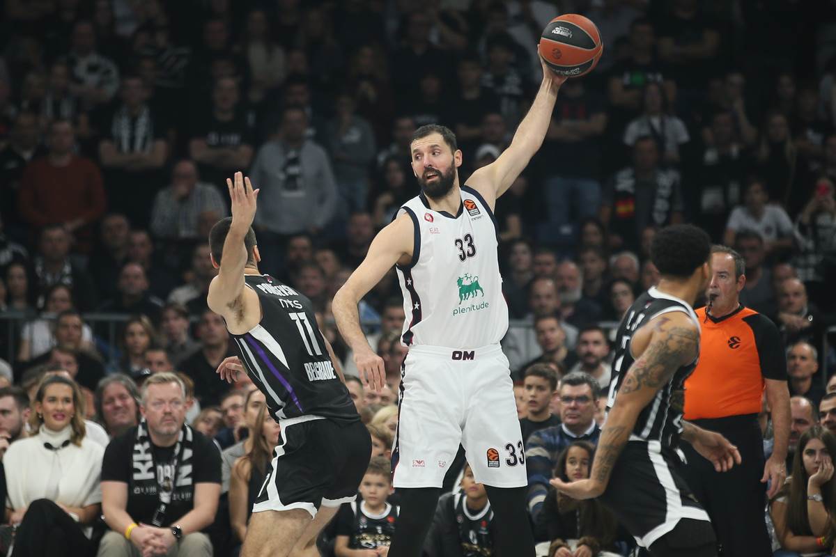  Evroliga kaznila Partizan zbog vrijeđanja Nikole Mirotića 