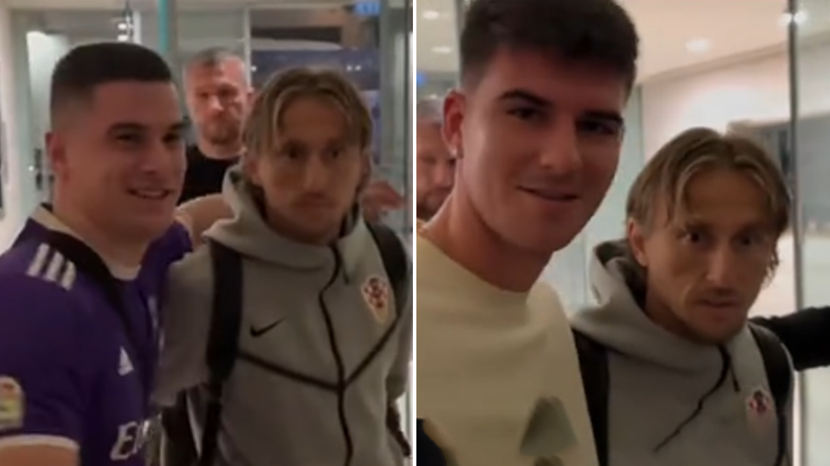  Luka Modrić se slikao sa srpskim navijačima  