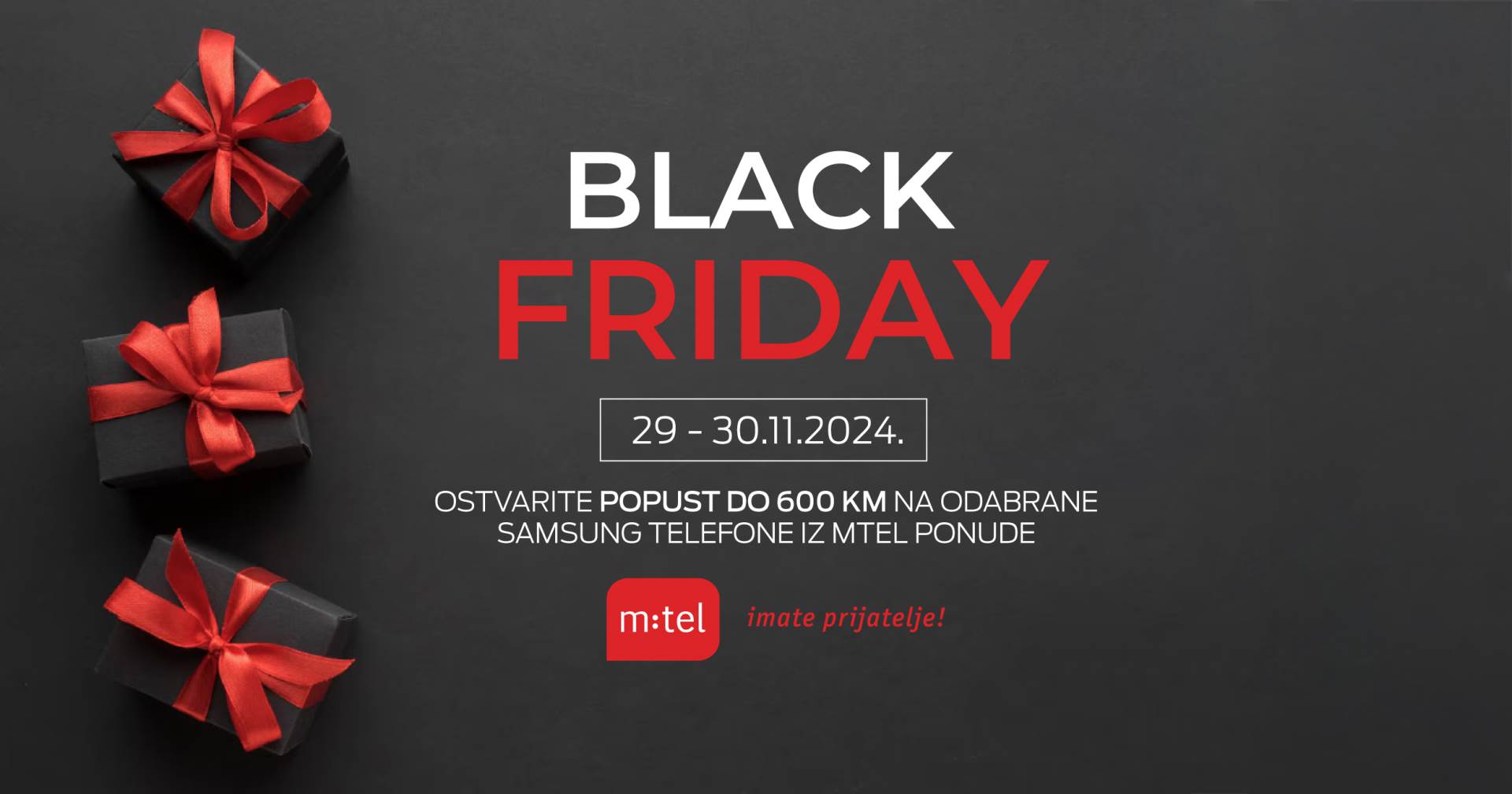  Black Friday ponuda u m:tel poslovnicama 