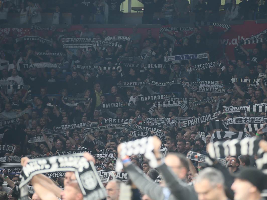  KK Partizan se oglasio poslije incidenata nakon meča sa Olimpijakosom 