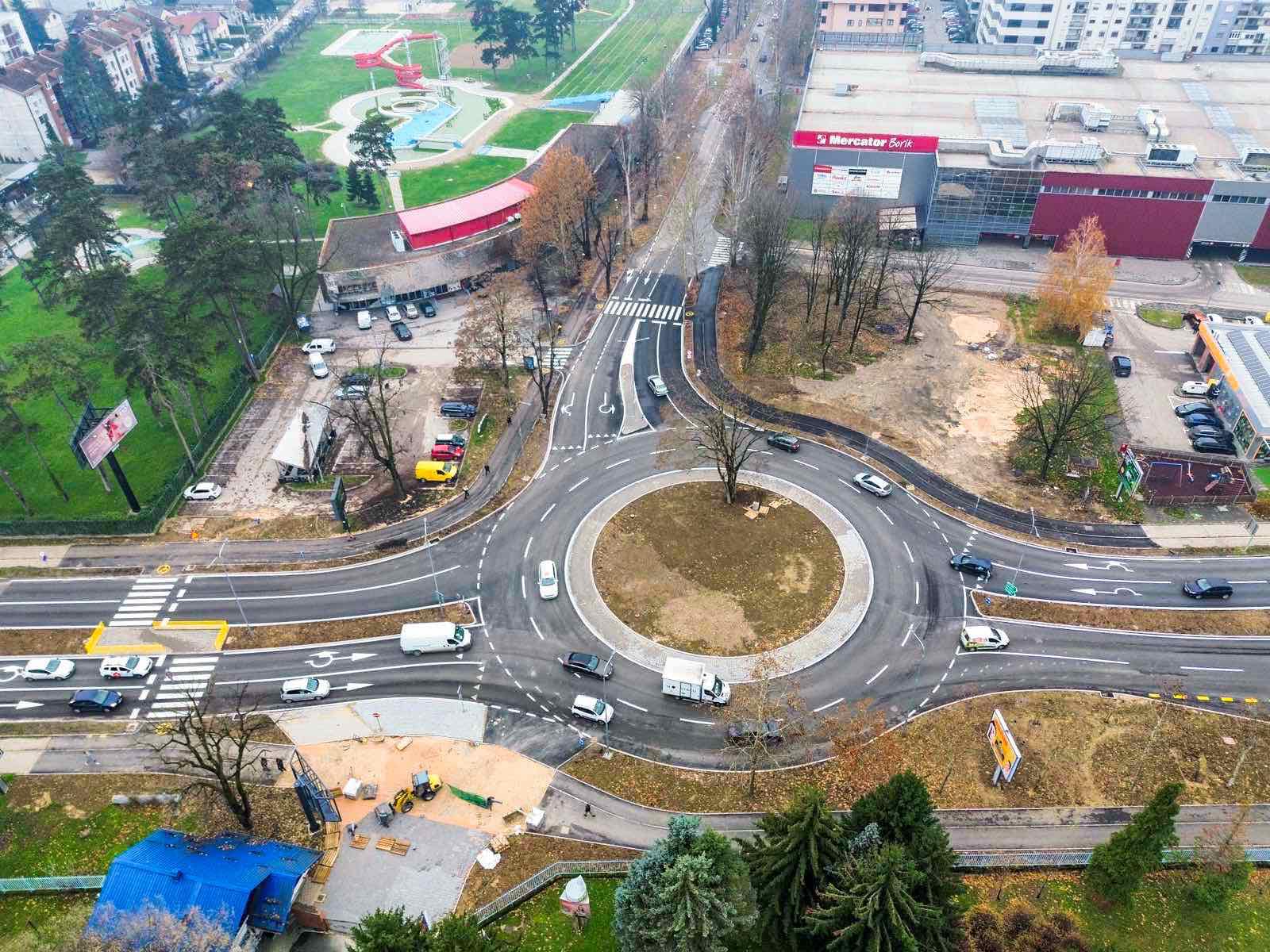  Završen kružni tok kod merkatora u banjaluci 