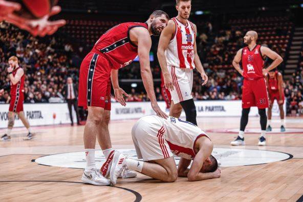 Evroliga Olimpija Milano Crvena zvezda uživo prenos Evroliga Olimpija Milano Crvena zvezda uživo prenos