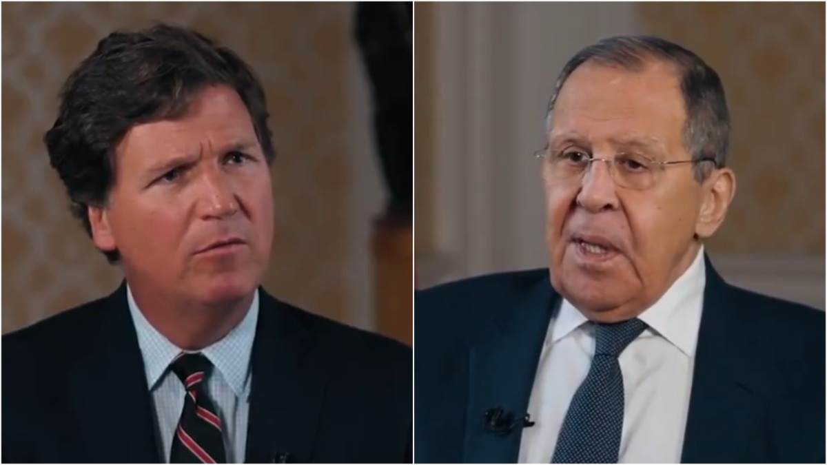  Lavrov intervju kod Takera Karlsona 