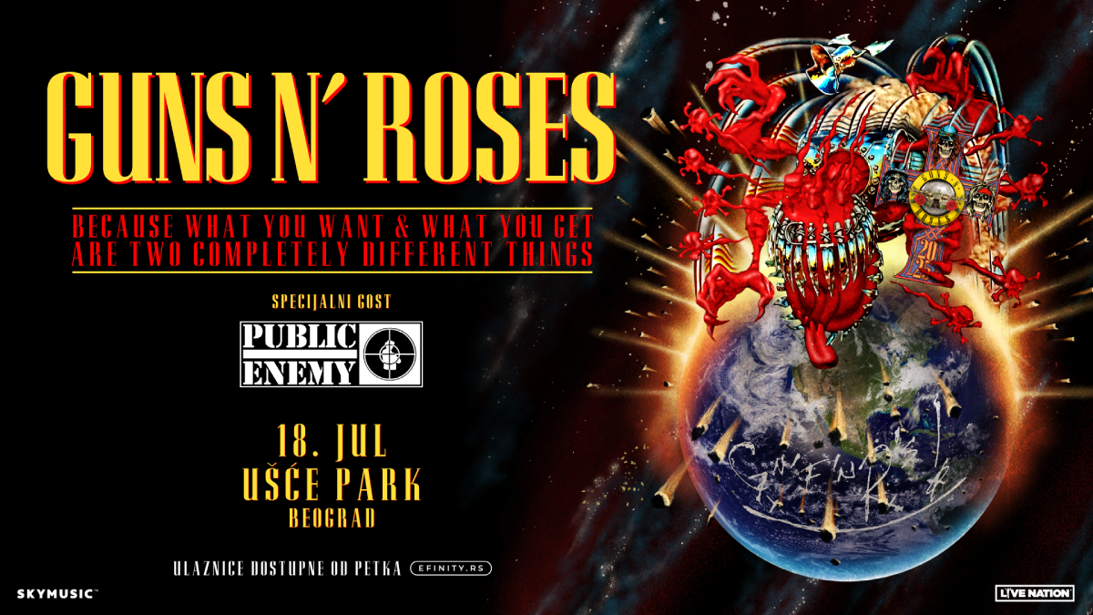 Guns N’ Roses u srbiji u julu 2025. Guns N’ Roses u srbiji u julu 2025.