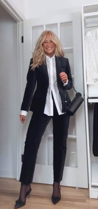 Modne kombinacije sa crnim pantalonama Modne kombinacije sa crnim pantalonama