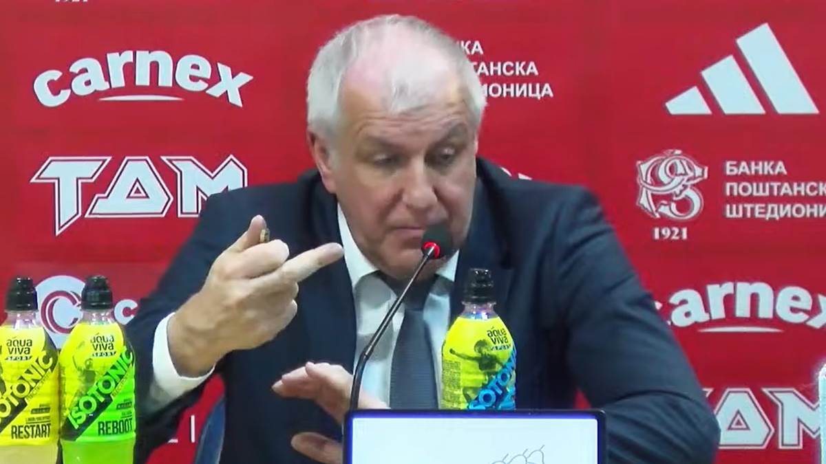 Željko Obradović o sudijama na vječitom derbiju Željko Obradović o sudijama na vječitom derbiju