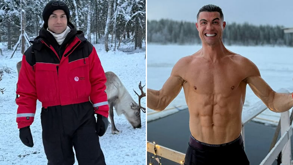  kristijano ronaldo se skinuo na minus osam stepeni 