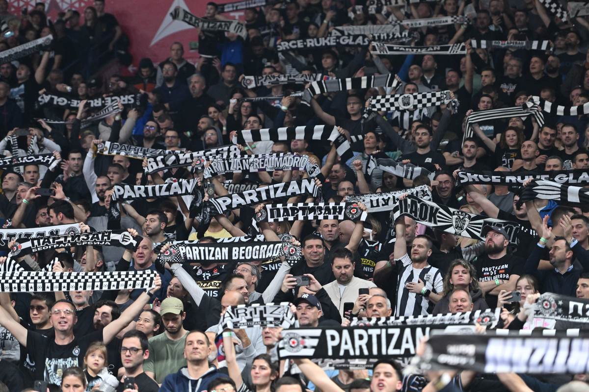  Partizan protiv Fenera u punoj Areni 